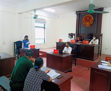 Viện KSND huyện Đông Anh phối hợp với TAND cùng cấp tổ chức phiên tòa rút...